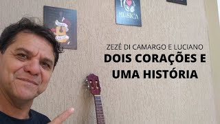 AULA 80  COMO TOCAR A MÚSICA DOIS CORAÇÕES E UMA HISTÓRIA SIMPLIFICADO [upl. by Aztin]