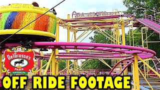 Crazy Mouse at DelGrossos Amusement Park OffRide Footage No Copyright [upl. by Adorne]