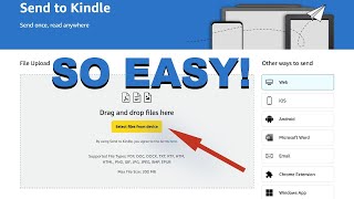 How to Mass Transfer ePub eBooks to your Kindle eReader via the Web TUTORIAL [upl. by Artsa626]