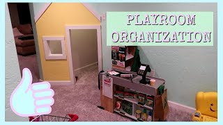 KIDS PLAYROOM TOUR AND ORGANIZATION [upl. by Narmi]