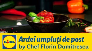 Ardei umpluti de post • Gateste cu Chef Florin Dumitrescu [upl. by Ettecul]