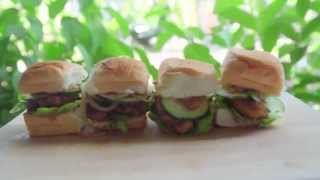 Thai Chicken Satay Sliders [upl. by Pittel619]