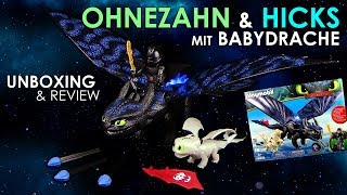 Playmobil ® Dragons 3  Ohnezahn amp Hicks mit Babydrachen  Toothless  Unboxing amp Review [upl. by Coco]