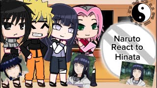 Naruto react to hinata 🇪🇸 hinata [upl. by Aiynat703]