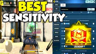 Best🔥PRO Sensitivity Settings for BR Cod Mobile 2024  Best Sensitivity for BR Cod Mobile [upl. by Howie]