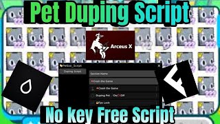 🏝Pet simulator X Dupe Script ✅️All Executor Working for AndroidPc [upl. by Jc]