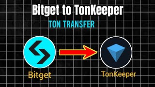 How to Transfer Ton Coin from Bitget to Tonkeeper  Bitget to Tonkeeper Transfer [upl. by Schoening]