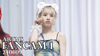 240609 ARTMS 아르테미스 Fancam 1 Fansign 팬싸인회 [upl. by Ladnik669]