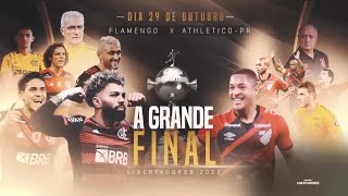 Chamada da FINAL da Libertadores 2022 no SBT  Flamengo x AthleticoPR [upl. by Eanore]