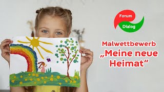 Malwettbewerb „Meine neue Heimat“ [upl. by Adlitam237]