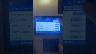 How to use Auto generator start function on Victron cerbo gx system Elevation auto gen start module [upl. by Yolanthe828]