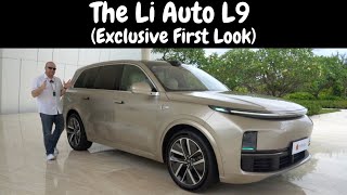 The Li Auto L9 Exclusive First Look [upl. by Alis]