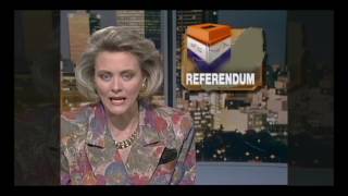 White South Africa votes in 1992 referendum 25 years ago [upl. by Kirsti597]