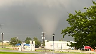 Windthorst TX STOVEPIPE Tornado  May 25 2024 [upl. by Htenay]