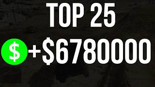 Top 25 Best ways to get Money SOLO in GTA 5 Online Fast Money [upl. by Aholla]