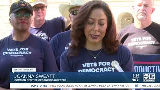 Arizona Veterans Protest SCOTUS [upl. by Imuya]