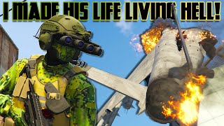 I Made This Tryhards Life Living HELL After he Attacked me GTA Online [upl. by Atnahs149]