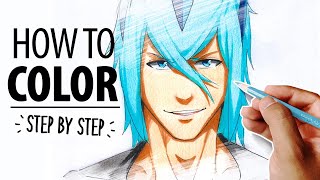 How to COLOR YOUR DRAWINGS  Tutorial  Drawlikeasir [upl. by Llennod]