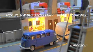 187 RC VWCamping Car ＆ Ferryboat [upl. by Ninahs888]