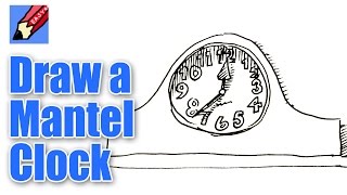 How to draw a Clock [upl. by Nomzaj743]