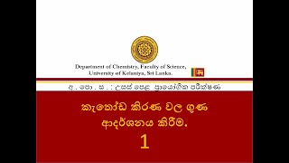 Demonstrating properties of cathode rays කැතෝඩ කිරණ වල ගුණාංග ආදර්ශනය කිරීම N01 [upl. by Yornek]