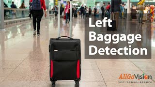 Monitor Suspicious Baggage with AllGoVisions Left Baggage Detection [upl. by Hteboj804]