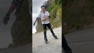 LEARNING HOW TO USE ROLLERBLADES BEGINNER shortsvideo shortsfeed shortsviral shorts skating [upl. by Carrick318]