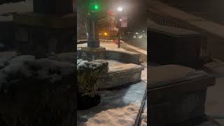 When I lived in Elmsford New York and it snowed NYsnow Elmsford DownstateNewyork [upl. by Aimaj]