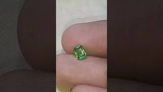 Tsavorite garnet 069ct [upl. by Aicia]