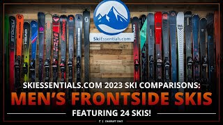 2023 Mens Frontside Ski Comparison with SkiEssentialscom [upl. by Gleeson144]