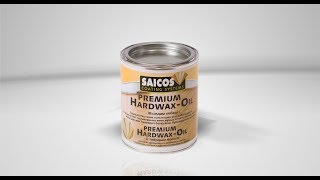 SAICOS Premium Hardwax Oil масло для дерева внутренние работы [upl. by Eoin]