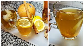 Hot Toddy Recipe for Cough and Cold Relief  Korean Pear Ginger Tea [upl. by Lotsirk684]