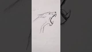 Easy drawing tutorial  how to draw leopard drawing  easy pencil drawing tutorial shorts art jd [upl. by Berl]