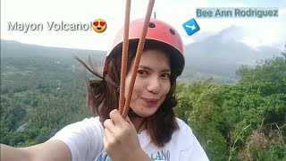 ZIPLINE GIRL  Lignon Hill Nature Park Legazpi City Albay [upl. by Eidnac]