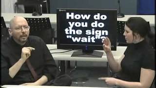 American Sign Language ASL Lesson 06 [upl. by Tarrant]