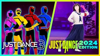 JAPANESE SONGS  EVOLUTION IN JUST DANCE JD3  JD24 [upl. by Mic]