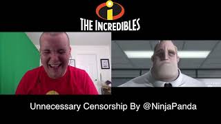 The Incredibles  Unnecessary Censorship  NinjaPanda  Reaction Video [upl. by Helyn]