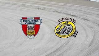 Esbjerg Vikings  Slangerup Speedway Ostatni mecz w karierze Bjarne Pedersena w barwach Vikingów [upl. by Eerrahs]