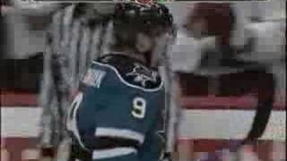 Gretzky is upset after Joe Thornton scores [upl. by Nahtnamas]