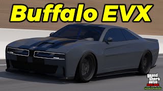 Unreleased Buffalo EVX Customization in GTA 5  San Andreas Mercenaries DLC [upl. by London822]