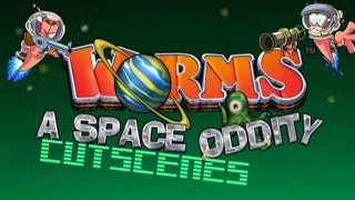 Worms A Space Oddity Cutscenes [upl. by Akahc]