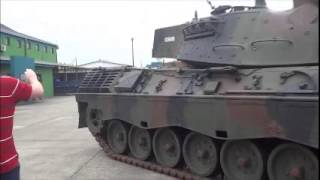 Leopard 1A5  Engine start [upl. by Kelli]