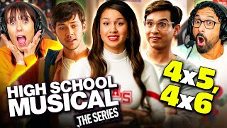 HIGH SCHOOL MUSICAL The Series Season 4 Episode 5 amp 6 REACTION HSMTMTS  Disney [upl. by Ruelu104]