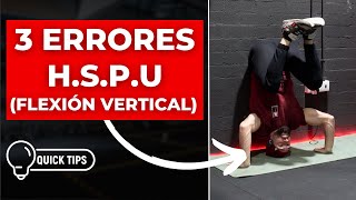 ✅ Técnica Kipping HSPU  CrossFit  Clase en Español [upl. by Sivi333]