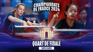 CHASSELIN Pauline vs LIU YuHua  14  FRANCE [upl. by Trilbi]