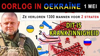 1 mei GEEN OVERLEVENDEN Russische Operatie GAAT VRESELIJK MIS  Oorlog in Oekraïne Uitgelegd [upl. by Ahselrak]