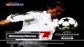 Winning Eleven 7 PS2  Rool Patch v4 by PESKorea [upl. by Nnomae909]