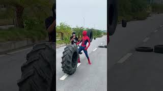 Spiderman has done thatviralvideo funny love trending games video comedy shorts venom2 [upl. by Yrtneg]