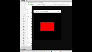 Draw A Quads In OpenGL  GLUT TUTORIAL [upl. by Anatolio]