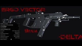 Ergo Vector 9mm The best Close range SMG in DEADLINE [upl. by Erlene]